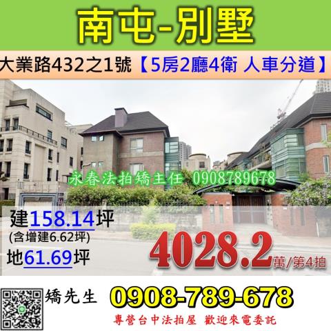 台中南屯法拍透天-0