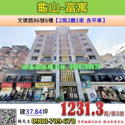 桃園龜山法拍華廈-0