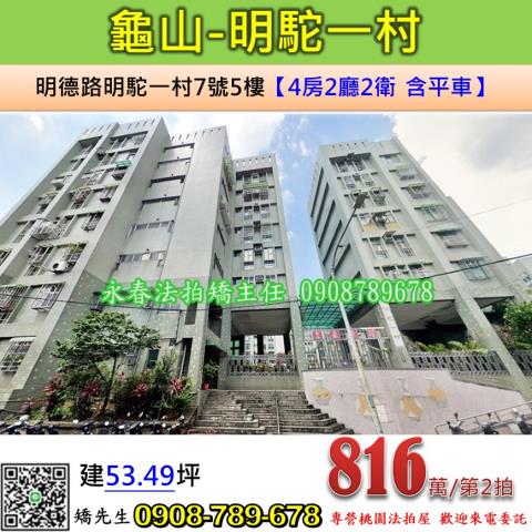 桃園龜山法拍華廈-0