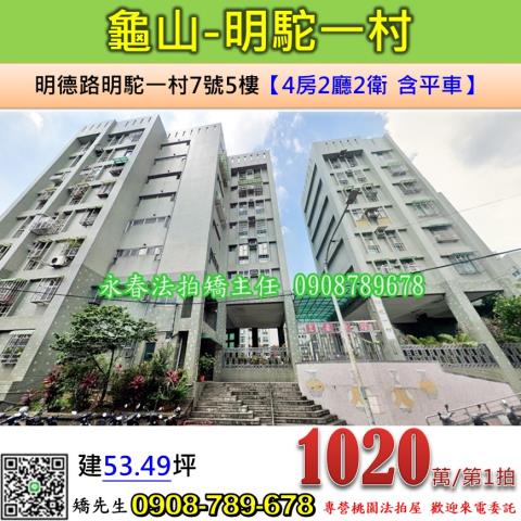 桃園龜山法拍華廈-0